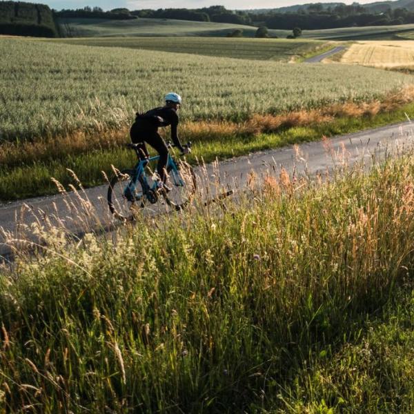 Bike ride in nature outside Vejle