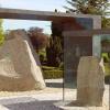 The two runestones in Jelling, which are on the UNESCO World Heritage List